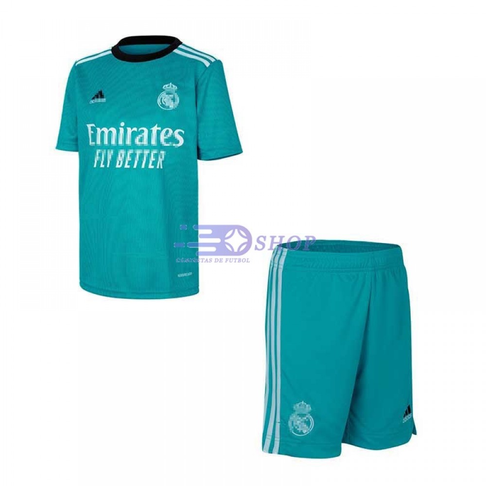 Camiseta adidas Real Madrid 2021 2022 niño blanca